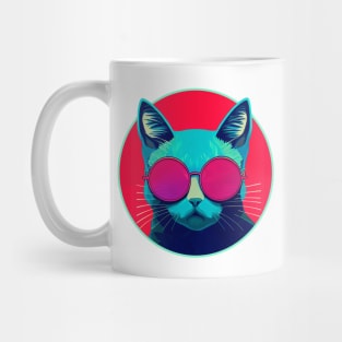 Pop Art Kitten || Vector Art Cat Mug